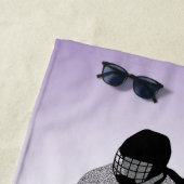 Girl Ice Hockey Player Strandlaken (In situ)