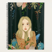 Girl Illustration Planner (Voorkant)
