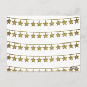 Girl in Frog Hoody Stars Foto van Birthday Dank je Briefkaart (Achterkant)