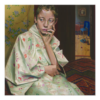 Girl in Kimono – Homage to Breitner & Geesje Kwak Perfect Poster