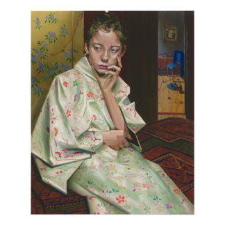 Girl in Kimono – Homage to Breitner & Geesje Kwak Perfect Poster