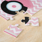 Girl in Paris Puzzle Legpuzzel (Zijkant)