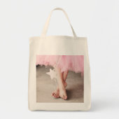 Girl in Pink Tutu Canvas tas (Voorkant)