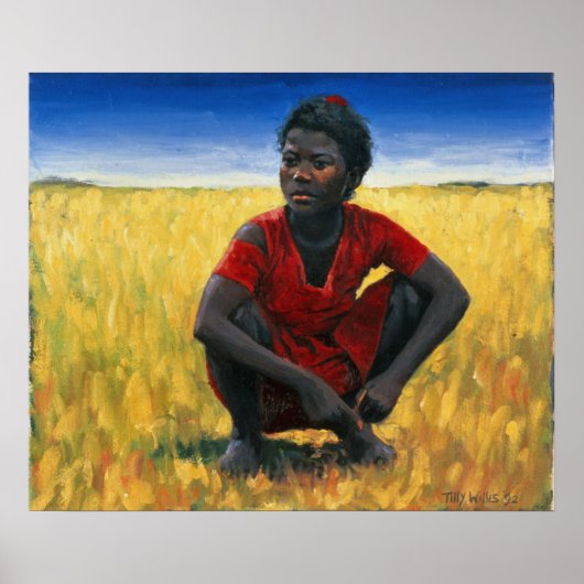 Girl in Red 1992 Poster (Voorkant)