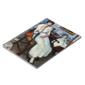 Girl in White, 1920 by Samuel John Peploe Notitieboek (Linkerzijde)