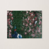 Girl in Woods jigsaw puzzle Legpuzzel (Horizontaal)