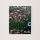 Girl in Woods jigsaw puzzle Legpuzzel (Verticaal)
