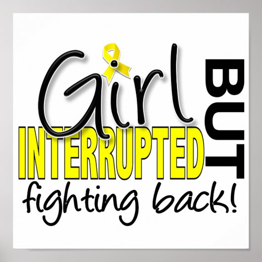 Girl Interrupted 2 Endometriosis Poster (Voorkant)