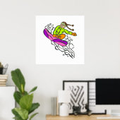 Girl Jumper Poster (Thuiskantoor)