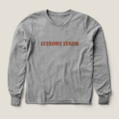 Girl/Kids Energy Flow Lessons Learn Long Sleeve  (Voorkant)