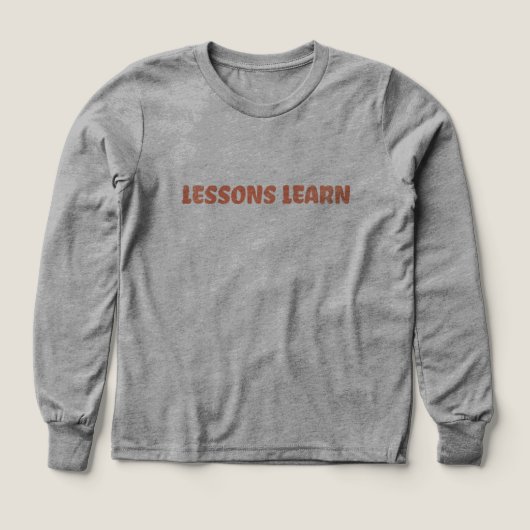 Girl/Kids Energy Flow Lessons Learn Long Sleeve (Voorkant)
