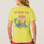 Girl/Kids Energy Flow Lessons Learn T Shirt  (Achterkant)