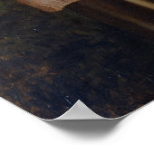 Girl Knitting, 1854 Poster (Hoek)