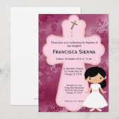 Girl-kruiscommunistisch meisje kaart (Voorkant / Achterkant)