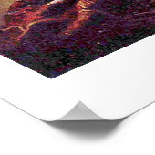 Girl leest een brief van Johannes Vermeer Poster (Hoek)