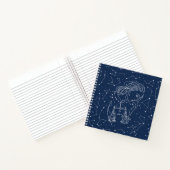 Girl Libra Zodiac Sign Notitieboek (Binnen)