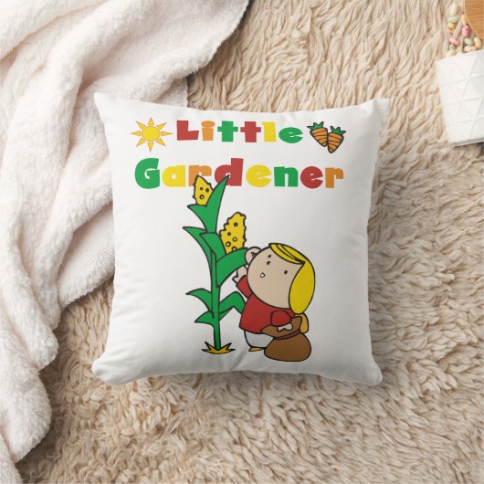 Girl Little Gardener Kussen (Deken)