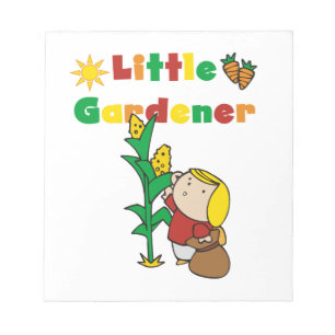 Girl Little Gardener Notitieblok