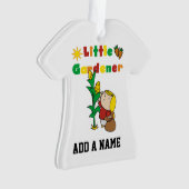 Girl Little Gardener Ornament (voorkant)