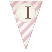 Girl Little Pumpkin Bunting Birthday Decoration Vlaggetjes (Derde vlag)