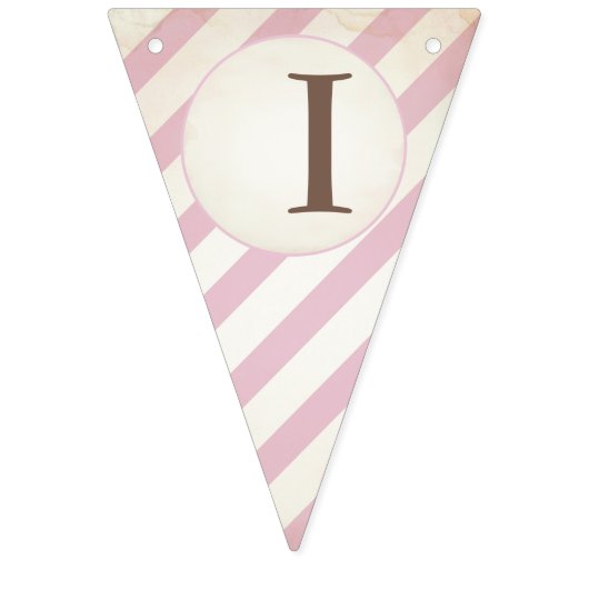 Girl Little Pumpkin Bunting Birthday Decoration Vlaggetjes (Derde vlag)