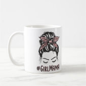 Girl Mama Messy Bun Girl Mam Gifts Koffiemok (Links)