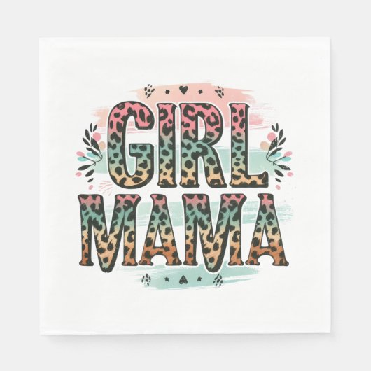 Girl Mama Servet (Voorkant)