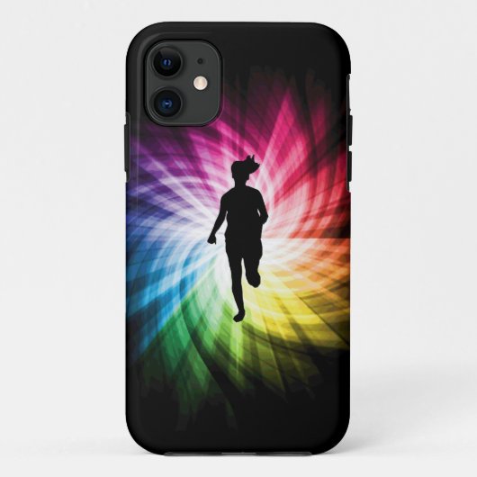 Girl Marathon Runner Case-Mate iPhone Case (Achterkant)