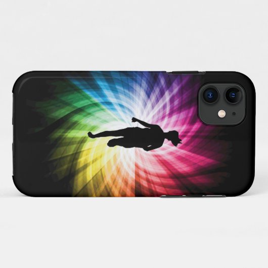 Girl Marathon Runner Case-Mate iPhone Case (Achterkant (horizontaal))