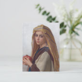 Girl met Pomegranaat door Bouguereau Briefkaart (Staand voorkant)