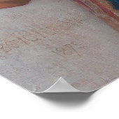 Girl met Pomegranate William-Adolphe Bouguereau Poster (Hoek)