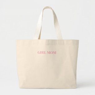 "Girl Mom" Canvas tas – Chic & Duurzaam Carryall