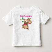 Girl Monkeys Big Cousin Kinder Shirts (Voorkant)