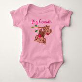 Girl Monkeys Big Cousin Romper (Voorkant)