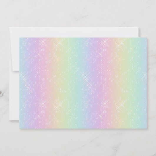 Girl Movie Ticket Verjaardagsfeestje Kaart (Achterkant)