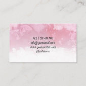 Girl Nail Artist Visitekaartje (Achterkant)