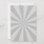 Girl Ninja Karate Martial Arts Birthday Party Kaart (Achterkant)