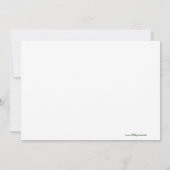 Girl Oerwoud Safari dierentuin geboortedag Kaart (Achterkant)