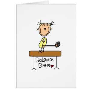 Girl on Balance Beam