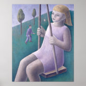 Girl on Swing 1996 Poster (Voorkant)