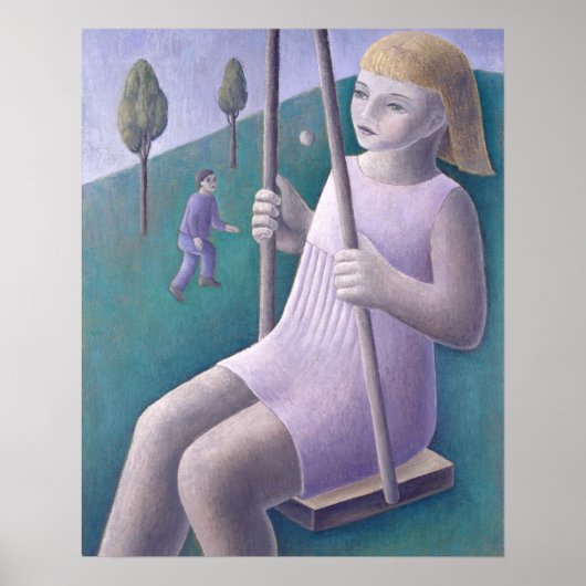 Girl on Swing 1996 Poster (Voorkant)