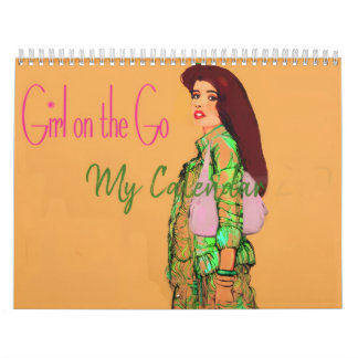 Girl on the Go 2026 Calendar by artist Kalender