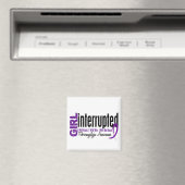 Girl Onderbroken 1 fibromyalgie Magneet (Insitu (Vaatwasser))