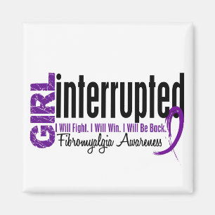 Girl Onderbroken 1 fibromyalgie Magneet