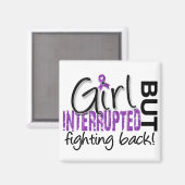 Girl onderbroken 2 Chiari Malformatie Magneet (Voorkant / Achterkant)