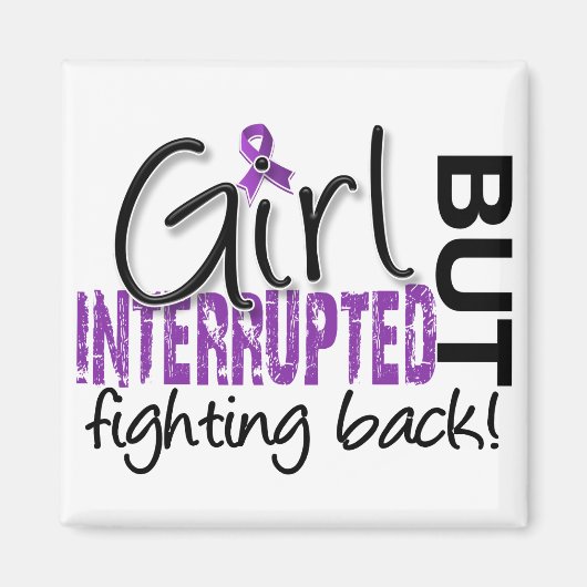 Girl onderbroken 2 Chiari Malformatie Magneet (Voorkant)