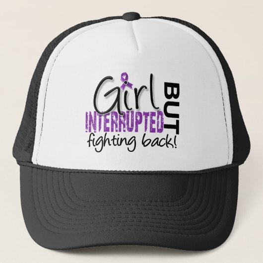 Girl onderbroken 2 Chiari Malformatie Trucker Pet (Voorkant)