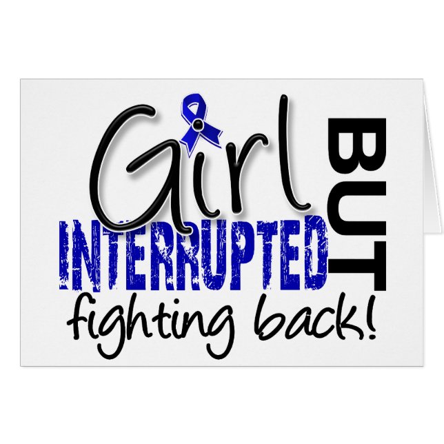 Girl Onderbroken 2 Colon Cancer (Voorkant Horizontaal)