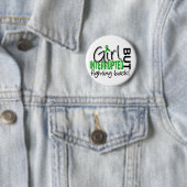 Girl Onderbroken 2 Depressie Ronde Button 5,7 Cm (In situ)