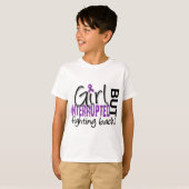 Girl onderbroken 2 epilepsie t-shirt (Voorkant volledig)